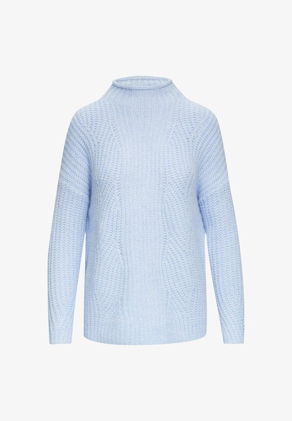 s.Oliver RELAXED-FIT - Jumper - hellblau
