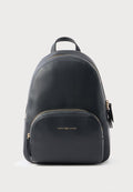 Tommy Hilfiger METALLIC LOGO PEBBLE GRAIN BACKPACK - Backpack - black