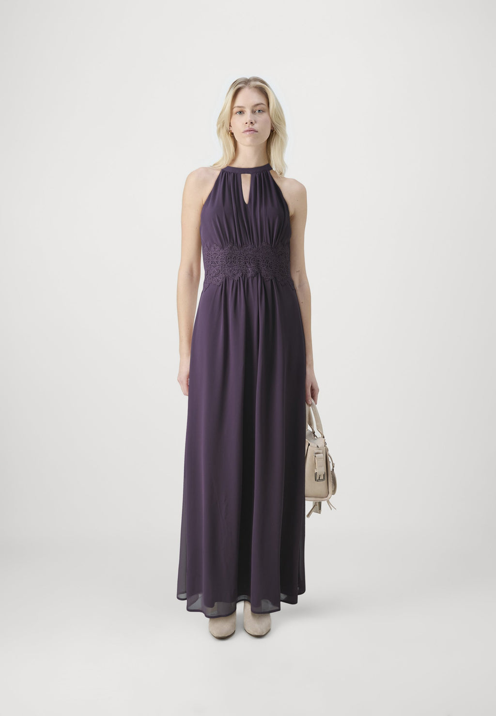 VILA VIMILINA HALTERNECK MAXI DRESS - NOOS/OC