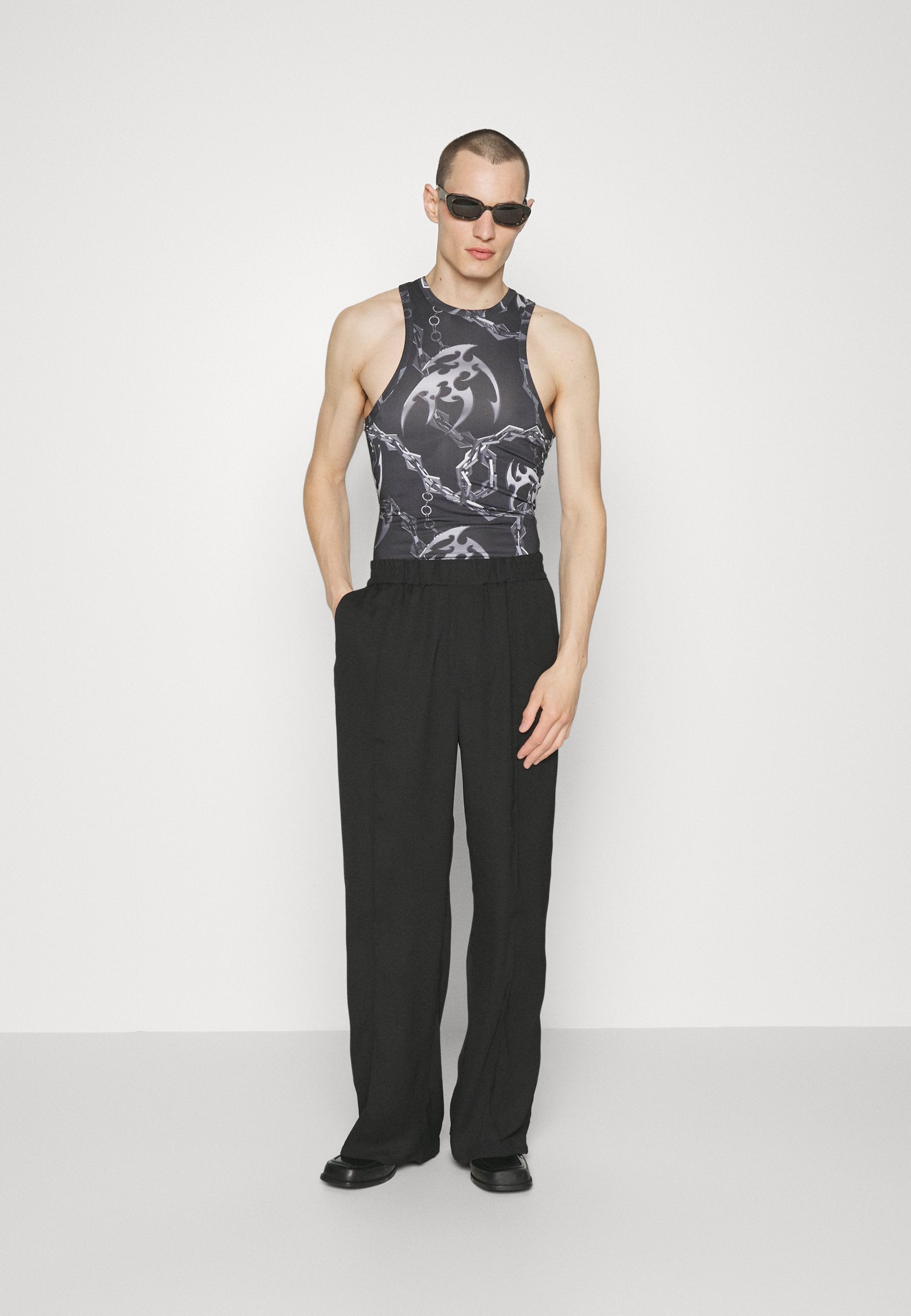 Han Kjøbenhavn CHAIN TRIBAL STRETCH RACER TOP