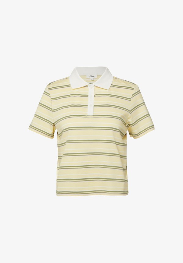 s.Oliver POLO-SHIRT - Polo shirt - hellgelb