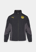 Puma KIDSUPER BVB REVERSIBLE JACKET - Club wear - black/faster yellow