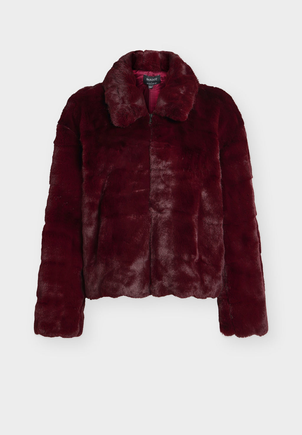 Bardot SYLVIE ZIP FAUX FUR JACKET