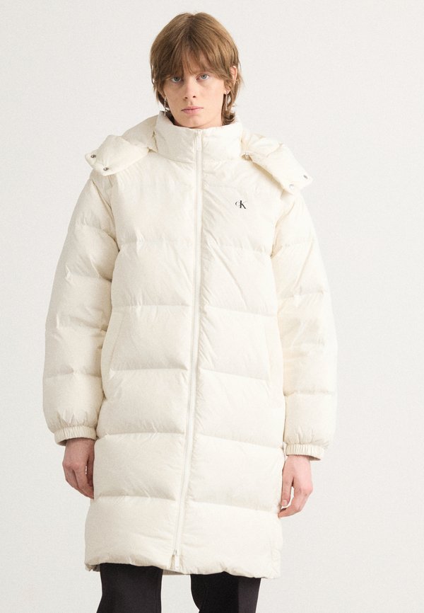 Calvin Klein Jeans ESSENTIAL MIDWEIGHT LONG PUFFER - Down coat - jet stream