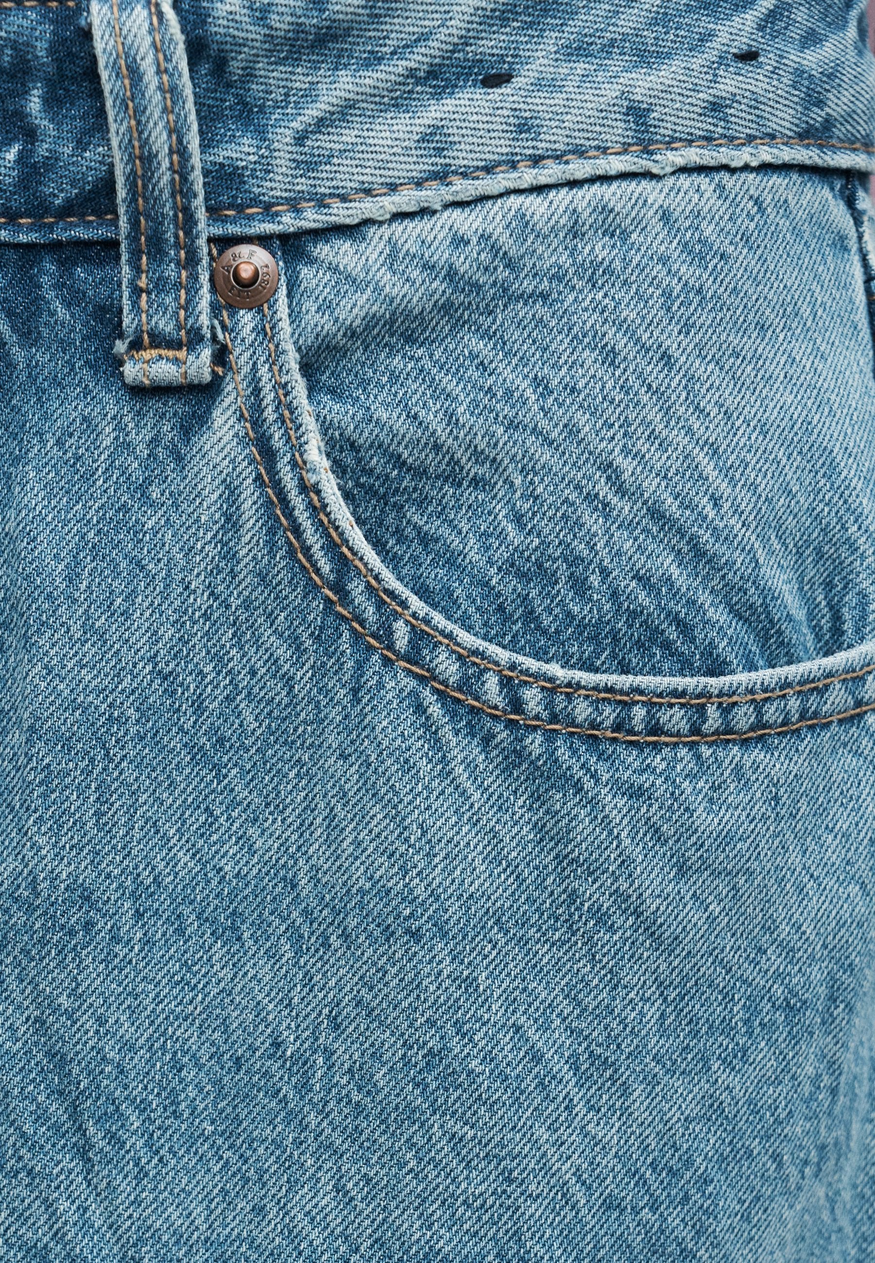 Abercrombie & Fitch LET DOWN HEM CURVY WIDE LEG