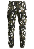 Urban Classics GEOMETRIC CAMO STRETCH PANTS