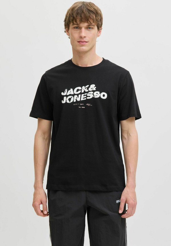 Jack & Jones Printed - Print T-shirt - black