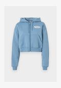 New Balance LINEAR HERITAGE FULL ZIP - Zip-up sweatshirt - shoreline blue