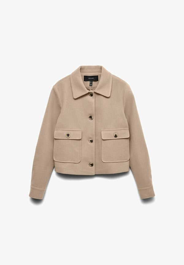 Vero Moda VMCAYA - Light jacket - doeskin