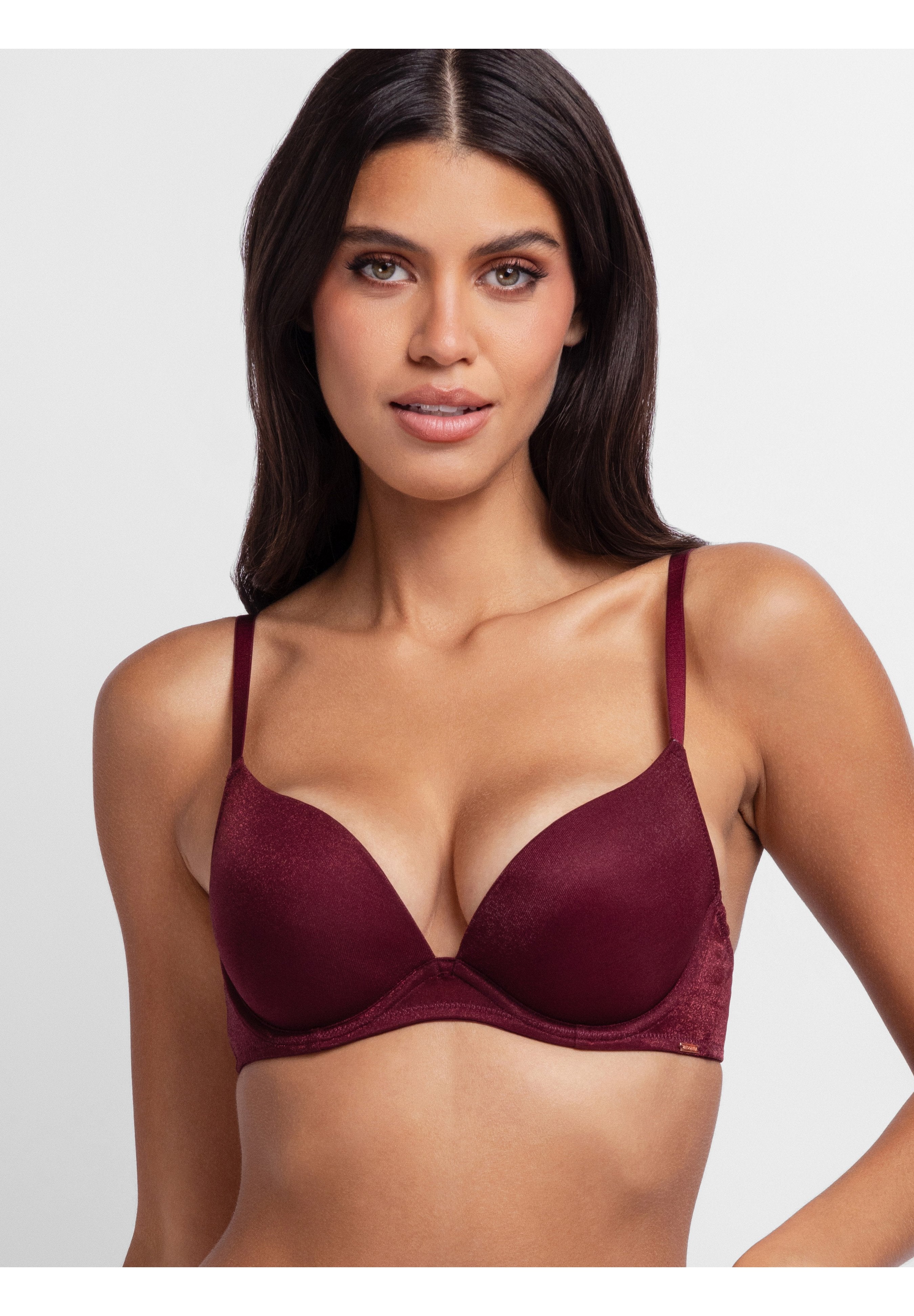 DORINA ORIGINS-SHIMMER MESH_PUSH UP PLUNGE