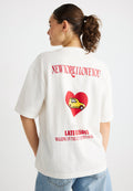 Gina Tricot PRINTED OVERSIZED TEE