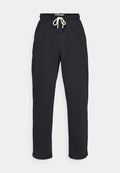 Nike Performance OPEN HEM PANT - Tracksuit bottoms - black/pale ivory