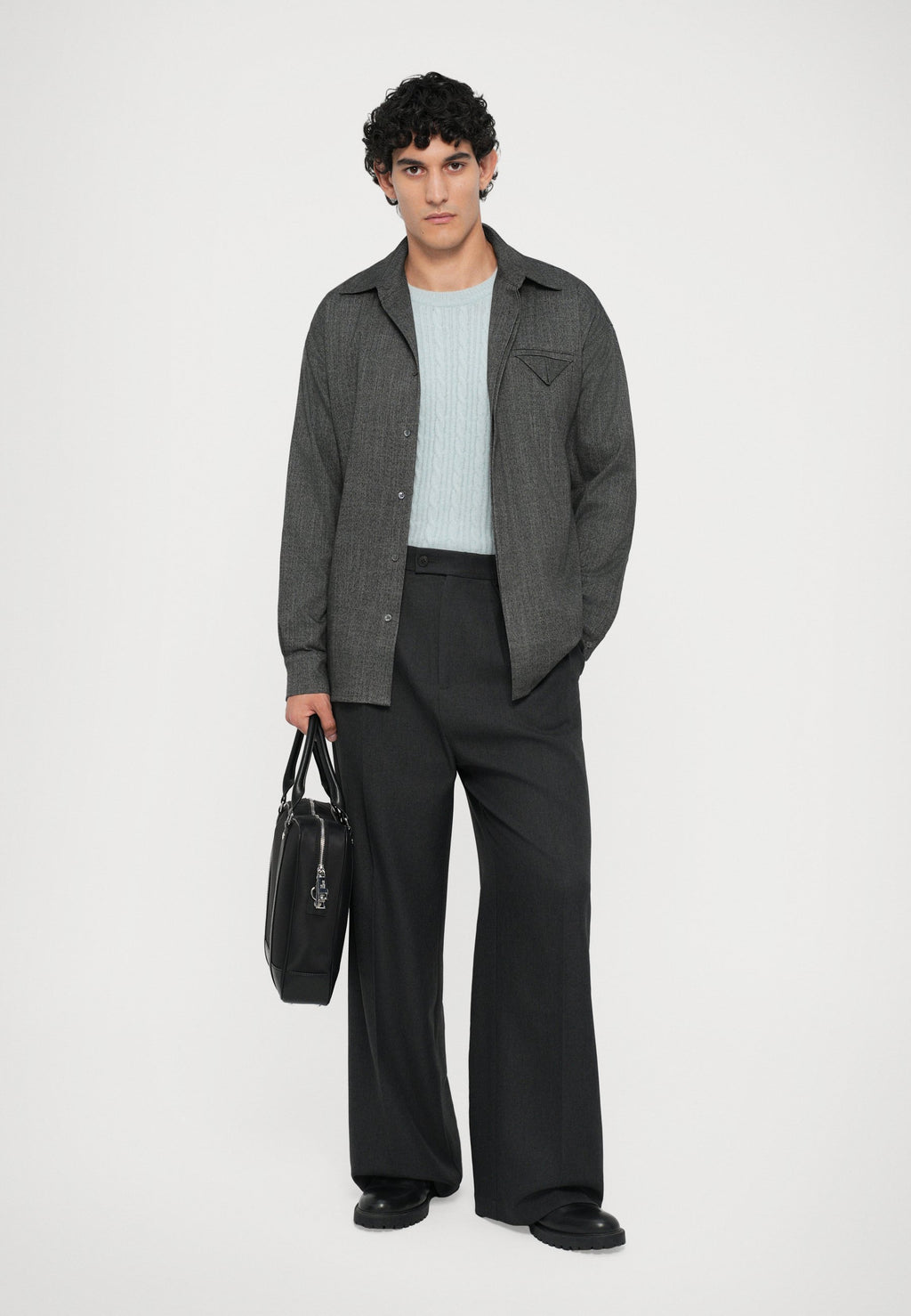 Essential Collective HIDDEN BUTTON SHIRT