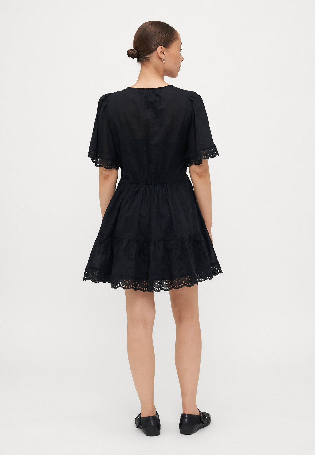 GAP Petite FLUTTER MINI DRESS