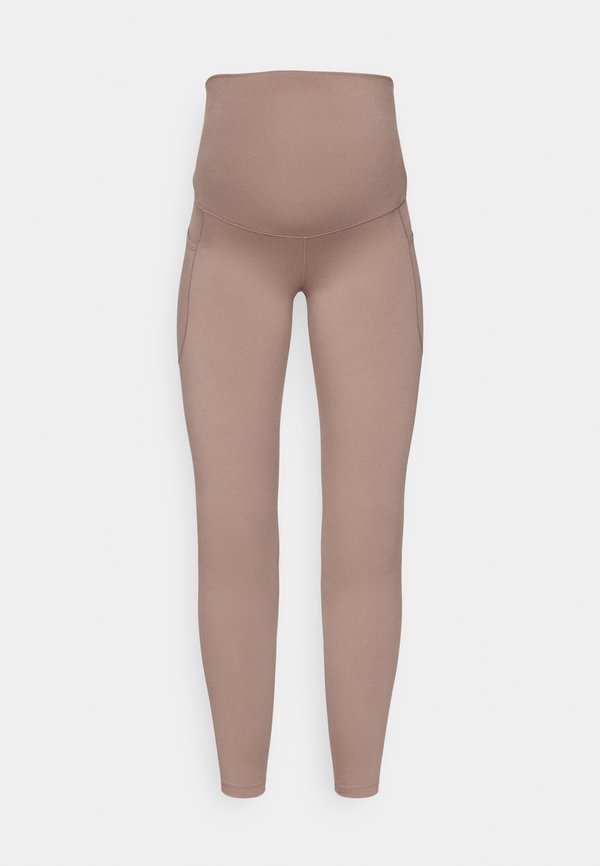 Nike Performance Leggings - Trousers - mink brown
