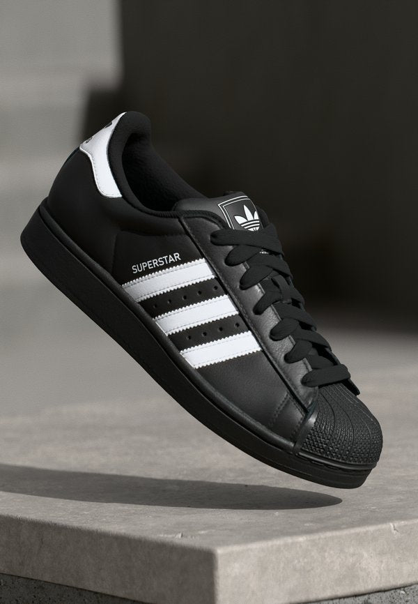 adidas Originals SUPERSTAR II UNISEX - Trainers - core black/footwear white