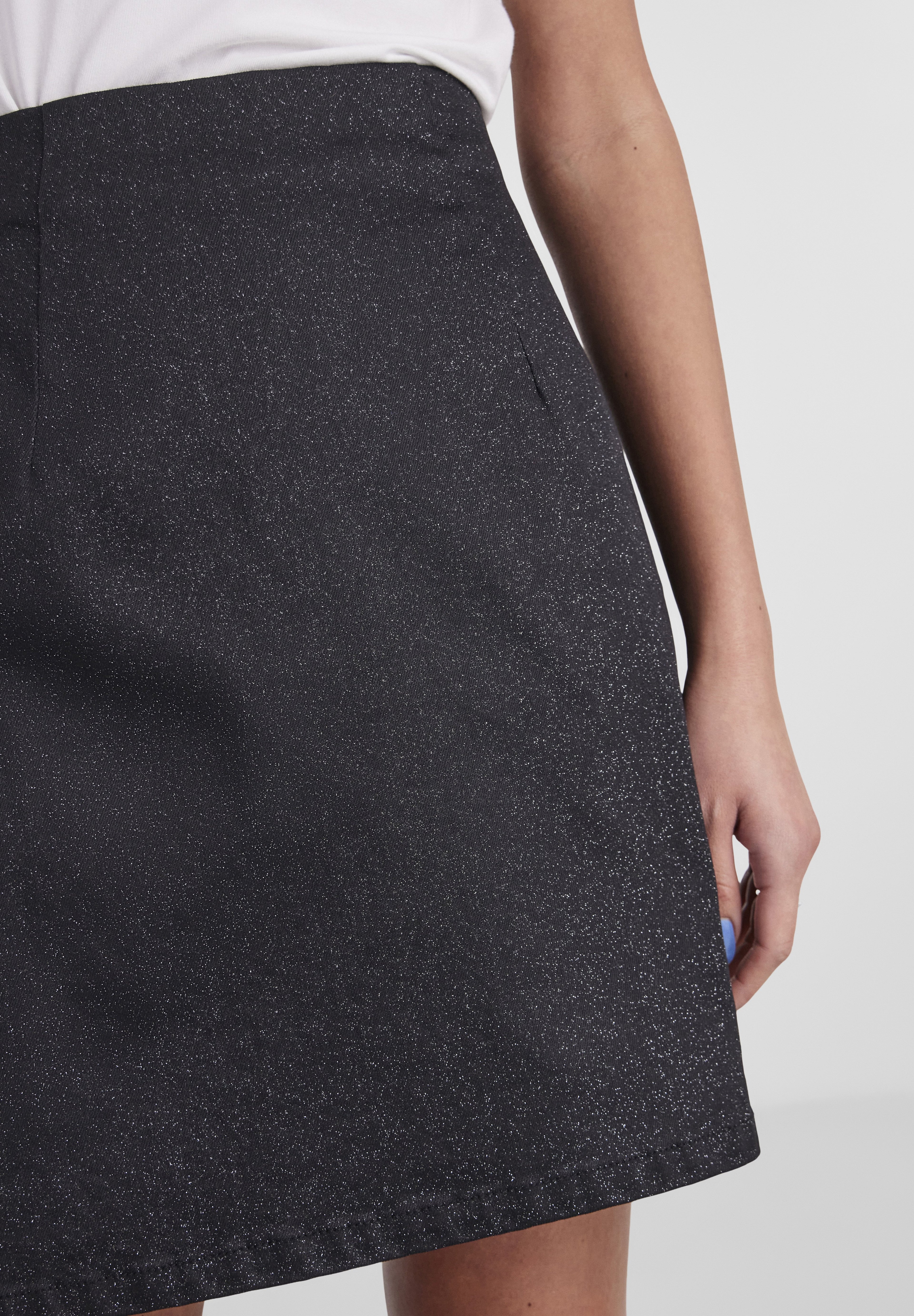 Pieces PCSHINE SPARKLE SKIRT