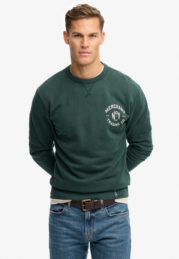 Superdry & Co THE MERCHANT STORE- GRAPHIC  - Sweatshirt - enamel green
