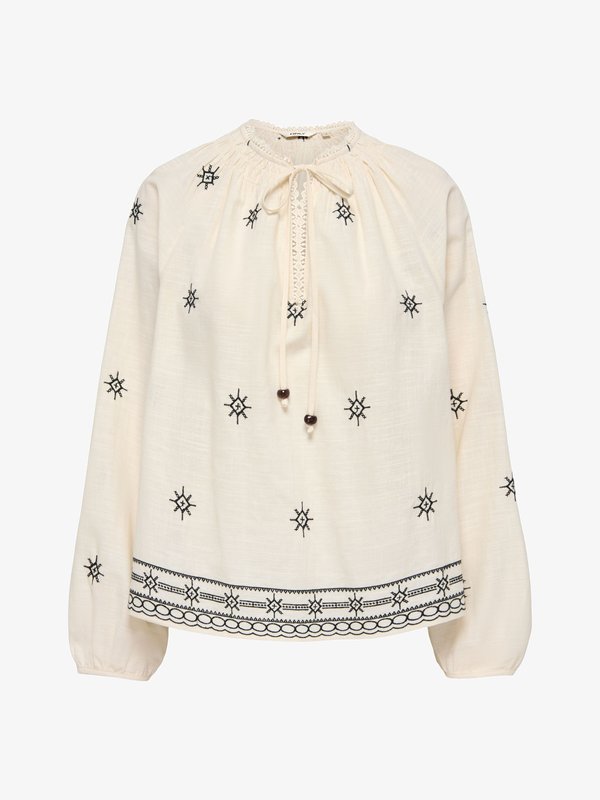 ONLY ONLSKYE - Blouse - cloud dancer