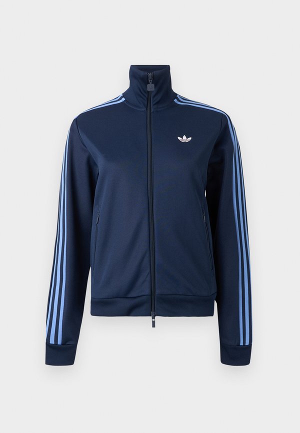 adidas Originals CLASSIC - Zip-up sweatshirt - night indigo/blue fusion/white