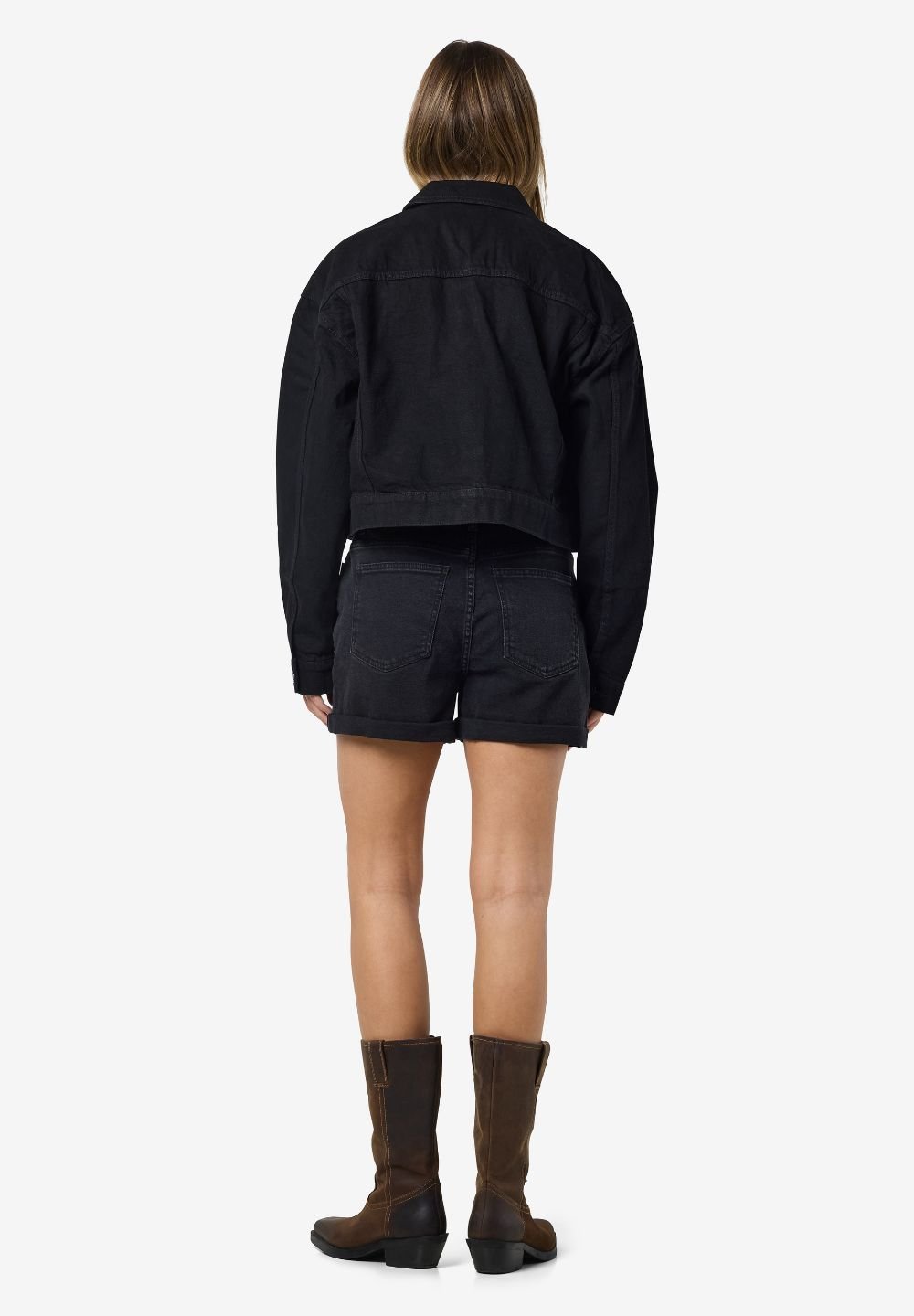 Noisy May Denim cropped