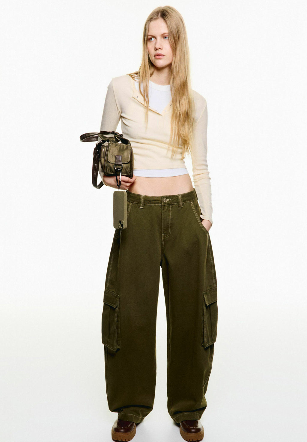 Bershka BARREL UTILITY