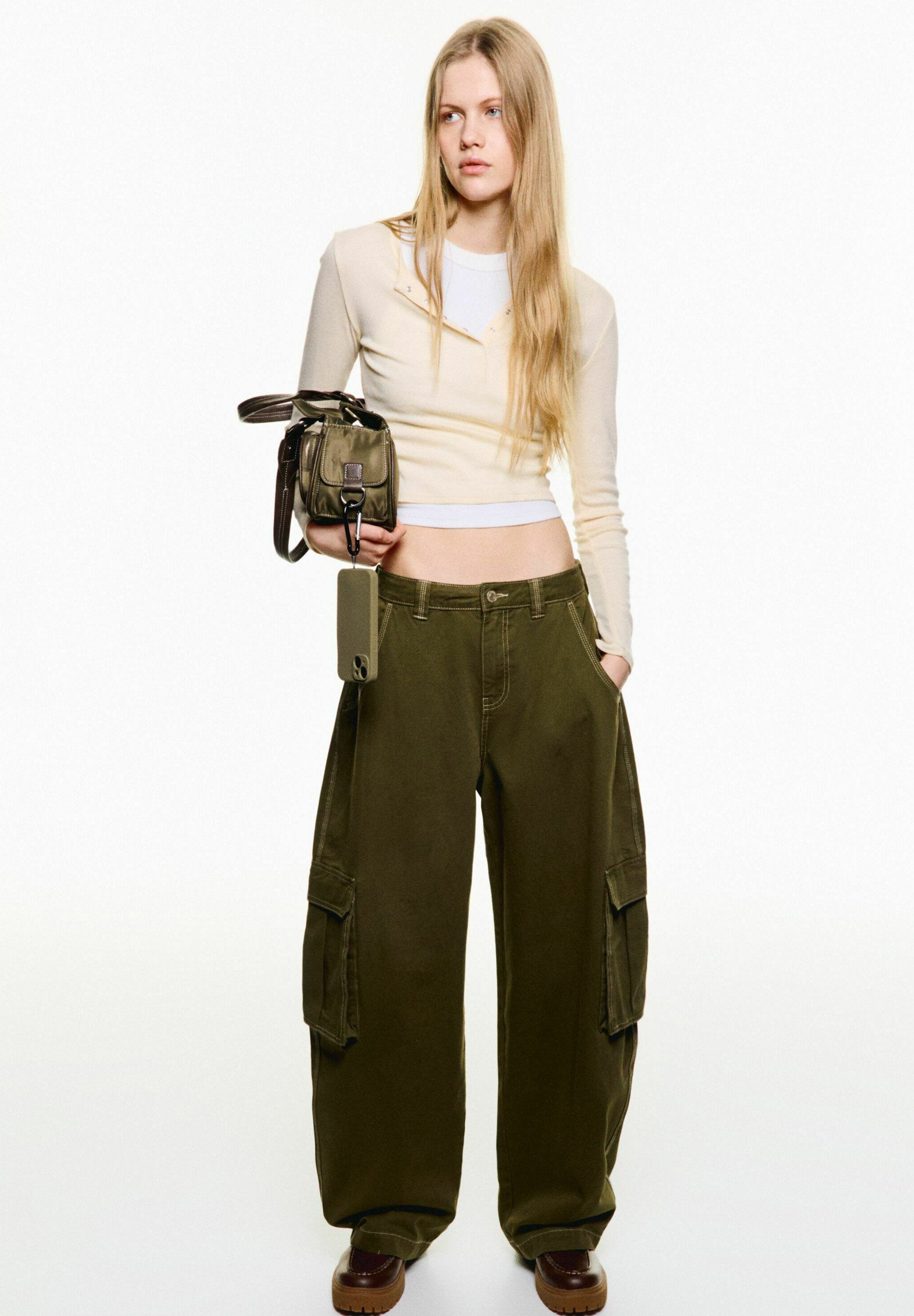 Bershka BARREL UTILITY