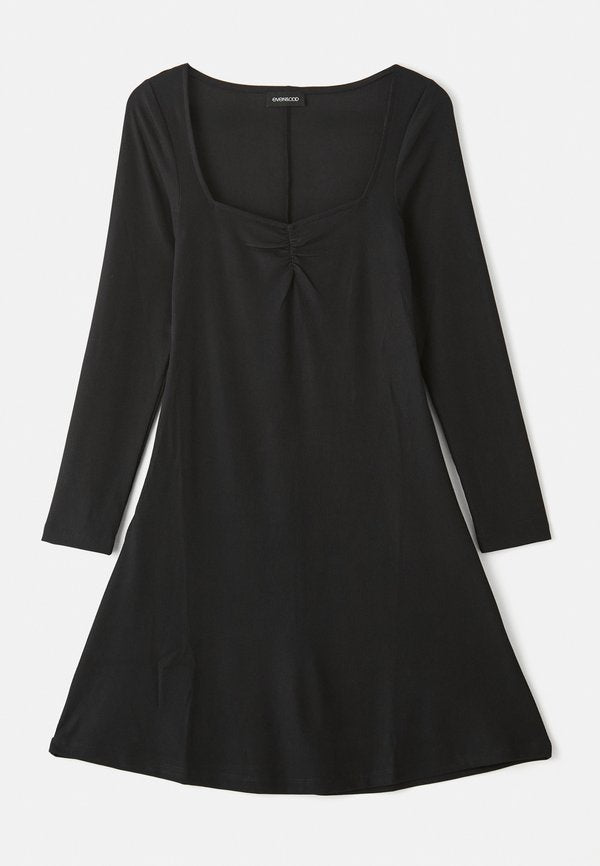 Even&Odd ADAPTIVE - LONG SLEEVES FLARED MINI DRESS