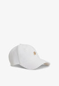Tommy Hilfiger PURE LINEN PIECE DYED BASEBALL CAP - Cap - white