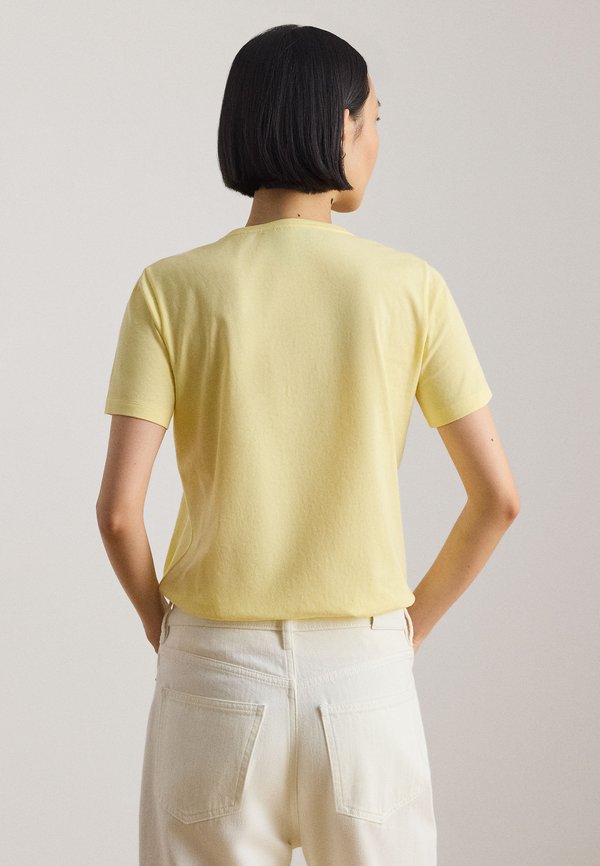 Lauren Ralph Lauren EMBROIDERED CREST COTTON JERSEY TEE