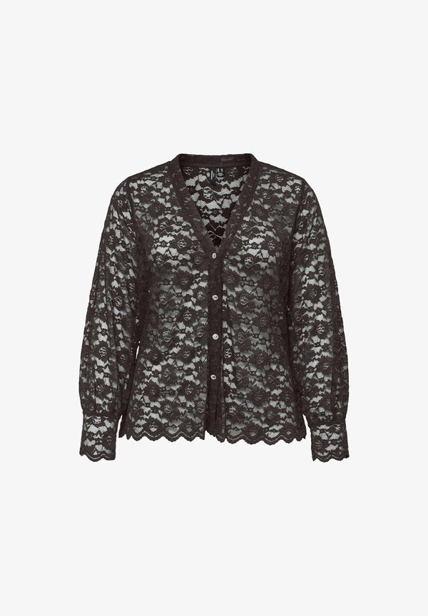 Vero Moda Curve VMDEA - Blouse - chocolate torte