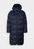 Calvin Klein Jeans LONG LENGTH HOODED - Winter coat - dark sapphire