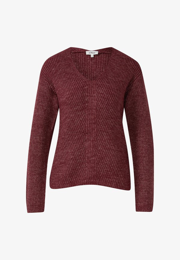 s.Oliver Jumper - bordeaux