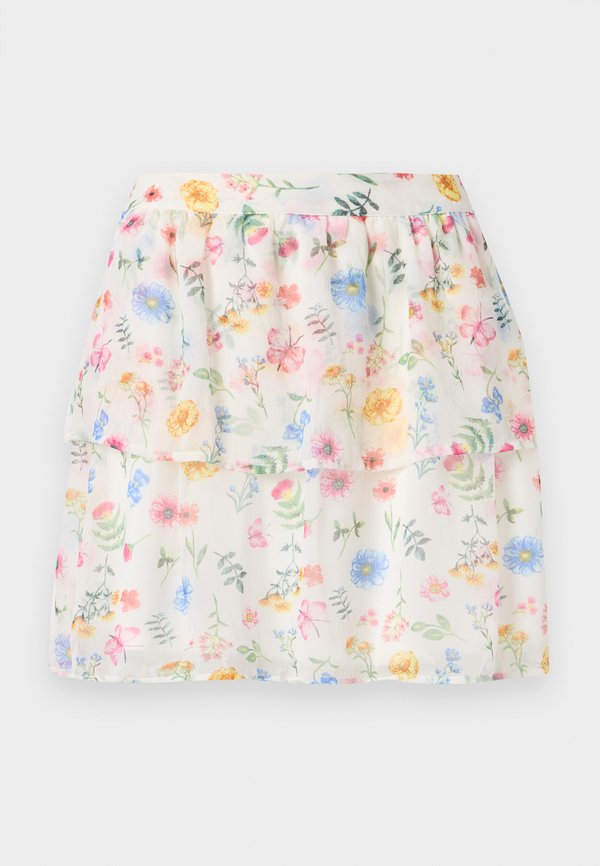 Vero Moda VMSILLE  - Mini skirt - snow white