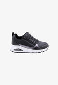 Skechers METALLIC SLIDERS SCHNÜR - Trainers - blk black