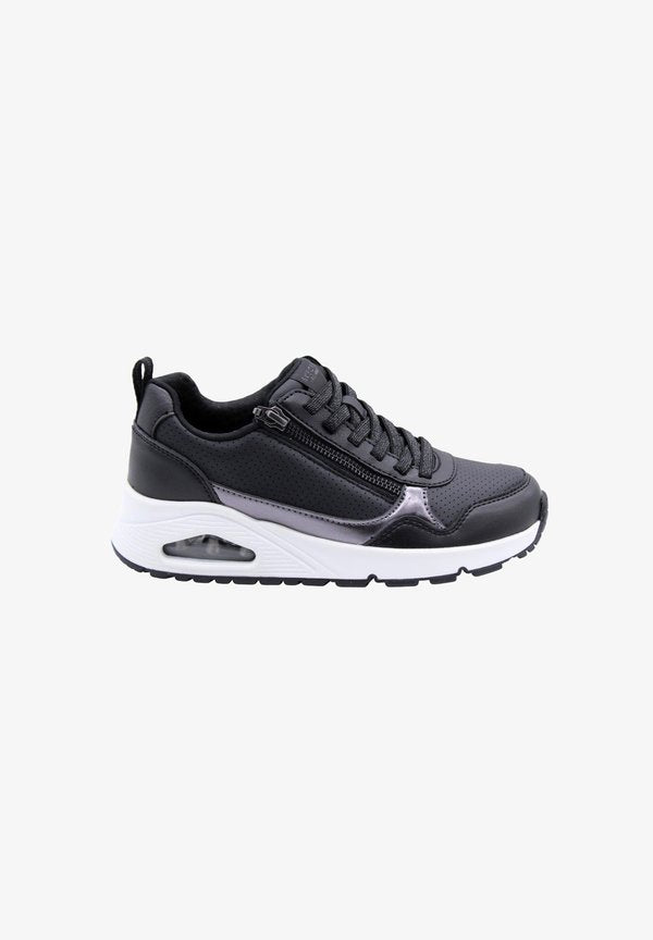 Skechers METALLIC SLIDERS SCHNÜR - Trainers - blk black