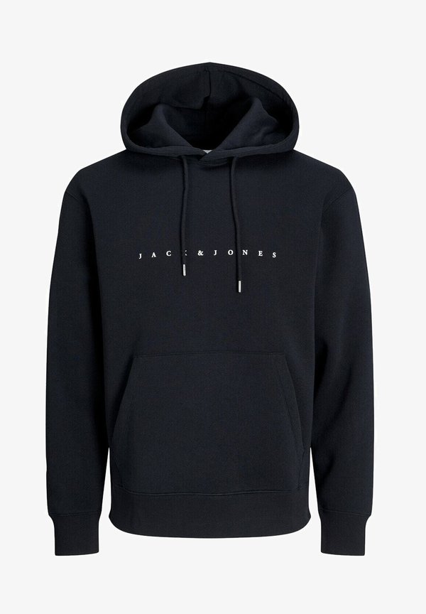 Jack & Jones MIT ECORP - Hoodie - schwarz logo