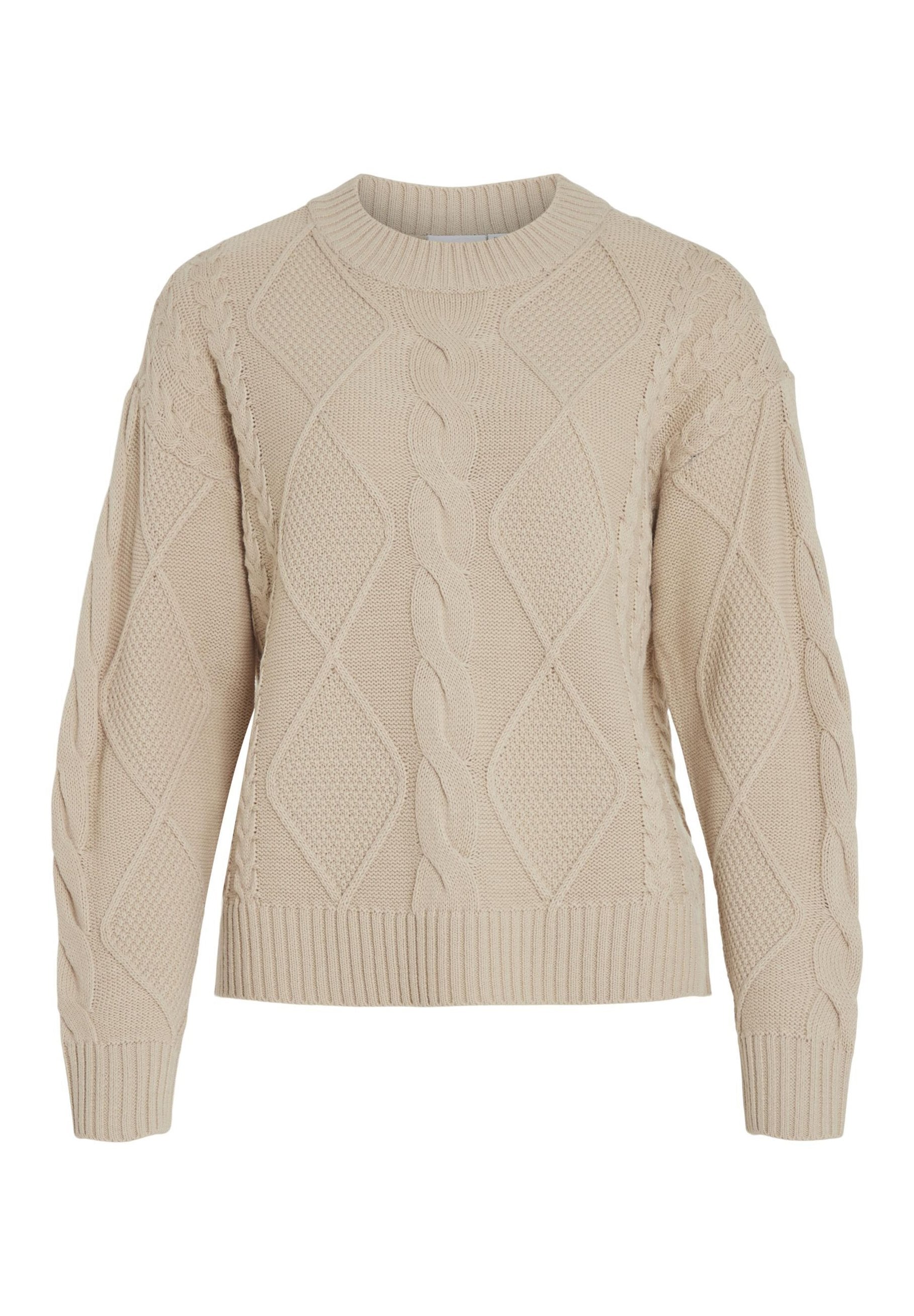 VILA VILOU O-NECK CABLE - NOOS