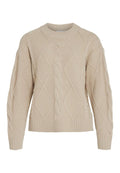 VILA VILOU O-NECK CABLE - NOOS