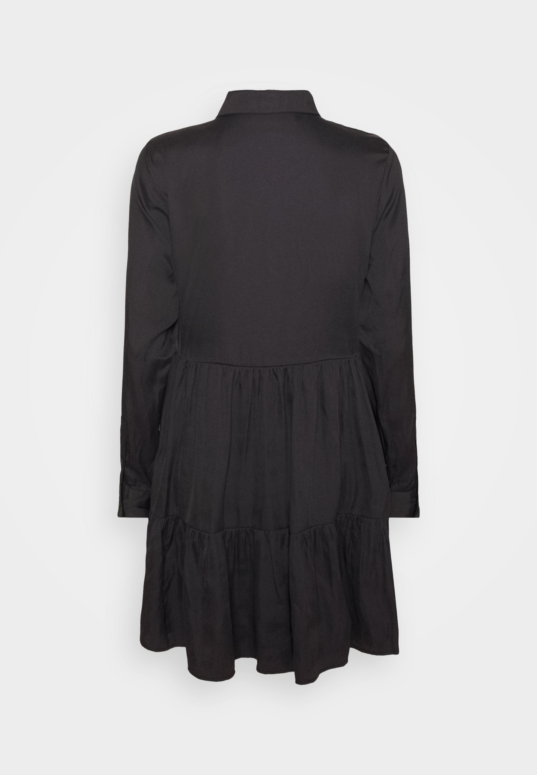 NU-IN RAISED WAIST SMOCK DRESS