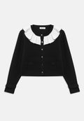 sandro CARDICAN MINI MEUNIER COL ROMANTIQUE