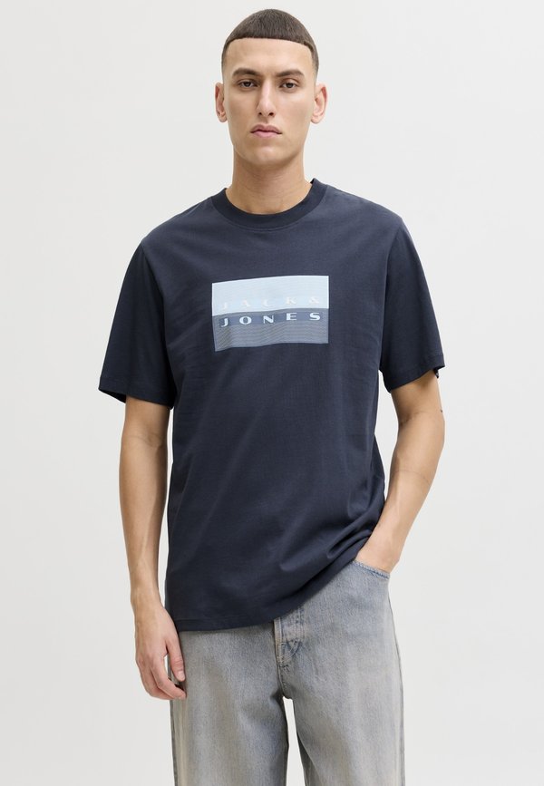 Jack & Jones T- - Print T-shirt - outer space