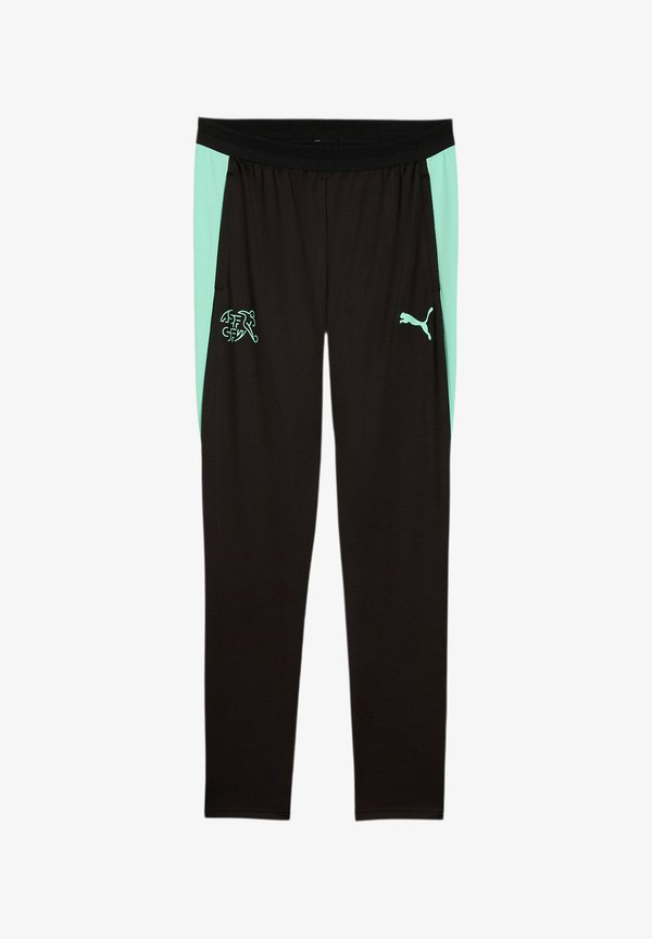 Puma PUMA SFV SCHWEIZ TRAININGSHOSE REPLICAS - PANTS - NATIONALTEAMS - National team wear - schwarzgruen