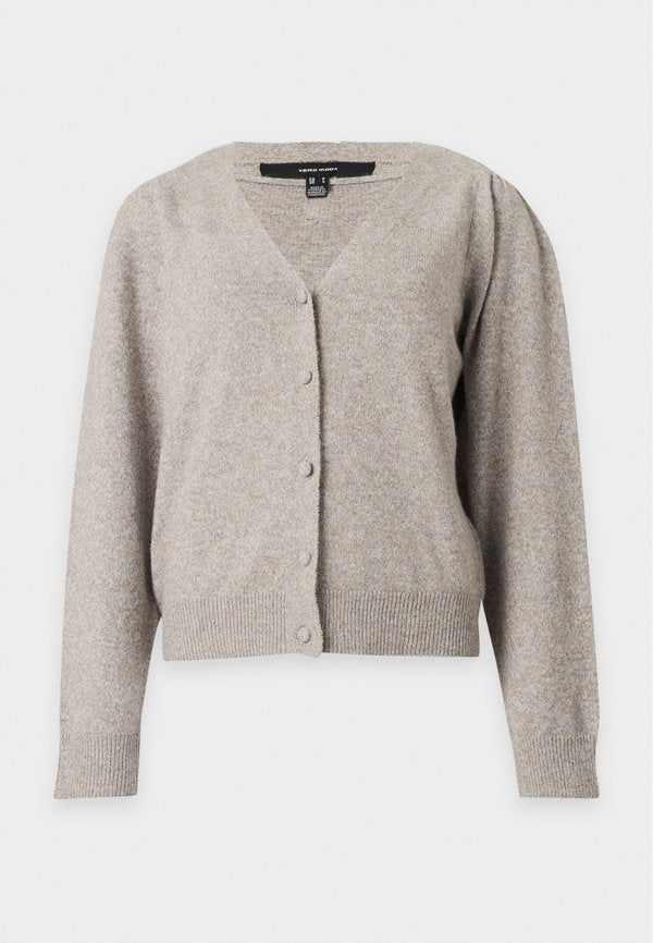 Vero Moda VMDOFFY V NECK - Cardigan - moon rock