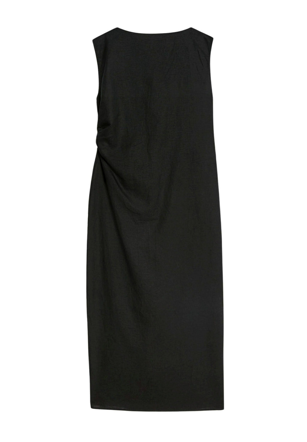 Marks & Spencer LINEN BLENCH RUCHED MIDAXI