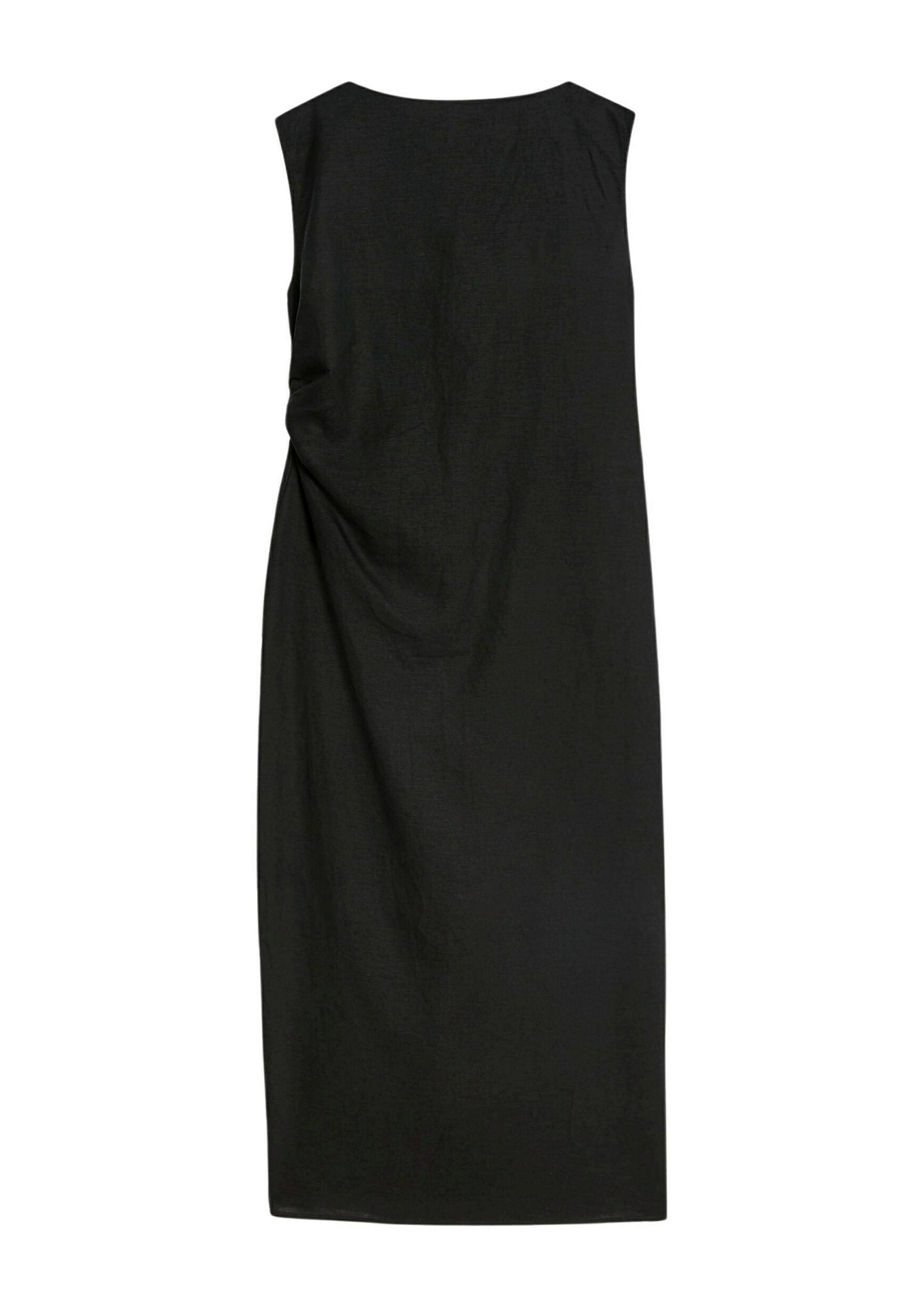 Marks & Spencer LINEN BLENCH RUCHED MIDAXI