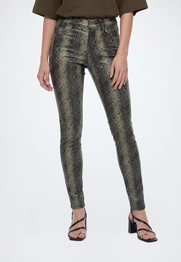 ONLY ONLLINA  - Jeans Skinny Fit - black denim/grey
