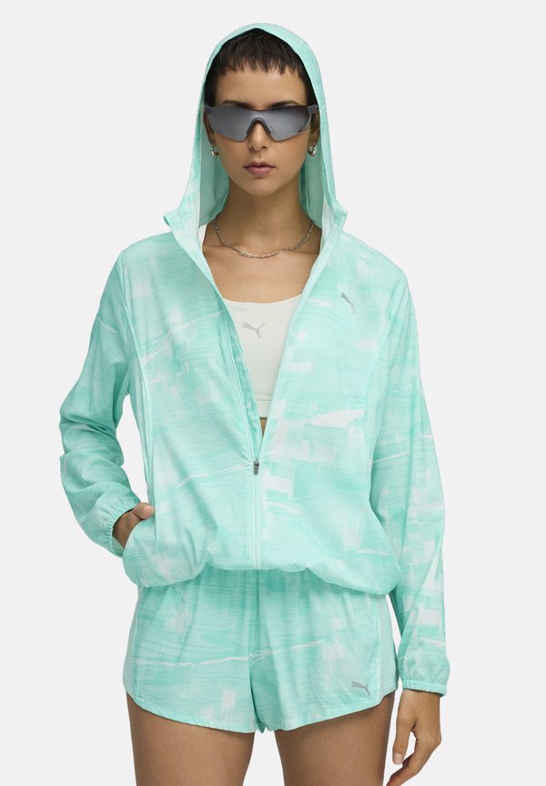 Puma RUN VELOCITY - Running jacket - mint melt