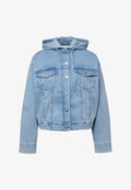 s.Oliver INDOOR - Denim jacket - blau