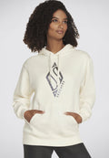 Skechers DIAMOND SHINE - Hoodie - weiß
